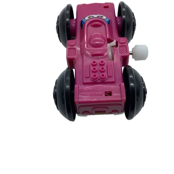 Vtg Tomy Flip Floppers Wind-Up Flat Race Car Flopper Toy - Picture 9 of 9